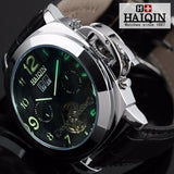 HAIQIN Men's watches automatic mechanical Gold