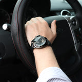 HAIQIN Men's watches automatic mechanical Gold