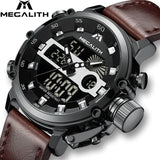 MEGALITH   Watch Men Multi Function Waterproof Luminous