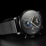 HAIQIN Men's watches automatic mechanical Gold