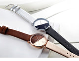 Shengke Women's Watches Fashion Leather