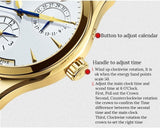 Original CARNIVALMen Watch Top Brand Multifunction