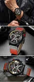 CURREN Luxury Brand Men Analog Leather Sports Watches