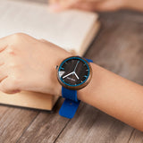 BOBO BIRD Wood Women Watches Silicone