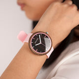 BOBO BIRD Wood Women Watches Silicone