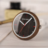 BOBO BIRD Wood Women Watches Silicone