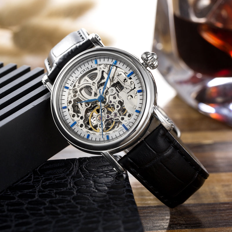 Genuine Leather Waterproof Watch with Rome Digital Business for Various Occasions