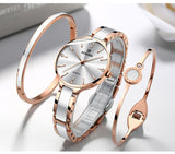 Switzerland BINGER Luxury Women Watch Brand Crystal Fashion