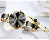 Switzerland BINGER Luxury Women Watch Brand Crystal Fashion