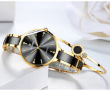 Switzerland BINGER Luxury Women Watch Brand Crystal Fashion