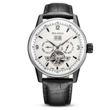 Genuine Leather Waterproof Watch with Rome Digital Business for Various Occasions