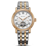 Genuine Leather Waterproof Watch with Rome Digital Business for Various Occasions