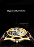 GUANQIN 2019 Real Tourbillon Mechanical Hand Wind