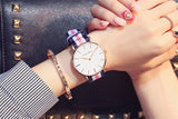 Watch Fashion Casual Women Top Brand Pink Genuine Leather