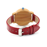 BOBO BIRD WJ09 Simple Style Bamboo Women Watch