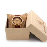 BOBO BIRD WJ09 Simple Style Bamboo Women Watch