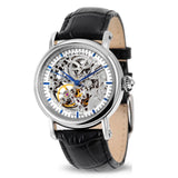 Genuine Leather Waterproof Watch with Rome Digital Business for Various Occasions