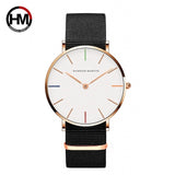Watch Fashion Casual Women Top Brand Pink Genuine Leather