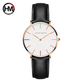 Watch Fashion Casual Women Top Brand Pink Genuine Leather
