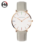 Watch Fashion Casual Women Top Brand Pink Genuine Leather