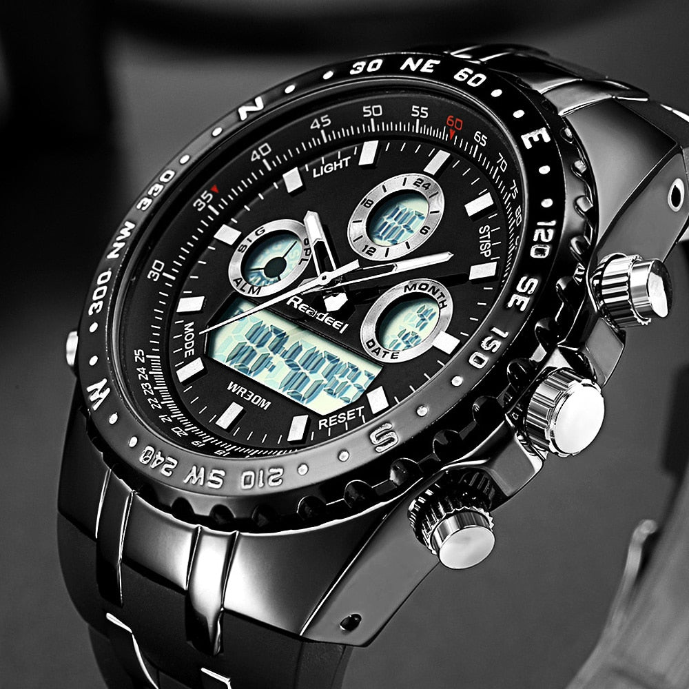 Top Brand Sport Quartz Wrist Watch Men Military
