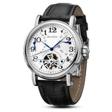 Genuine Leather Waterproof Watch with Rome Digital Business for Various Occasions