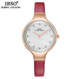 IBSO Brand Luxury Shell Dial Female Watches