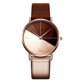 Shengke Women's Watches Fashion Leather