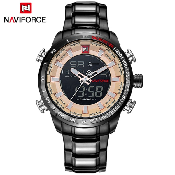 NAVIFORCE Top Brand Men Military Sport Watches Mens