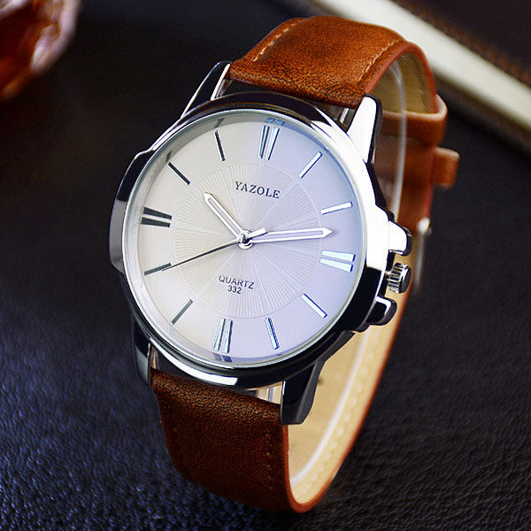 YAZOLE 2019 Fashion Quartz Watch Men Top Brand Luxury Clock Business