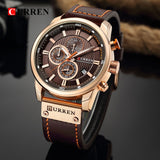 Top Brand Luxury Chronograph Quartz Watch Men