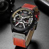Curren Mens Watches Top Brand Luxury Chronograph Waterproof