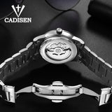 CADISEN 2019 Men Watch Automatic Mechanical Role Date luxury Brand Waterproof
