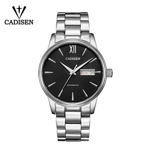 CADISEN 2019 Men Watch Automatic Mechanical Role Date luxury Brand Waterproof