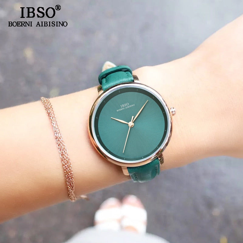 IBSO New Brand Fashion Simple Women Watches 2019