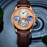 GUANQIN 2019 Real Tourbillon Mechanical Hand Wind