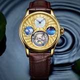 GUANQIN 2019 Real Tourbillon Mechanical Hand Wind