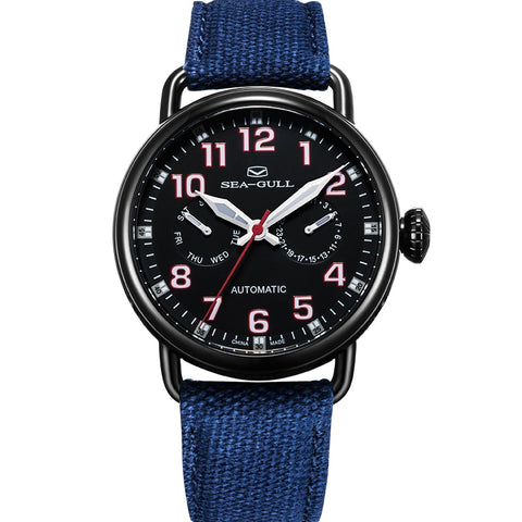 Seagull Black Watch PVD  Mens Mechanical